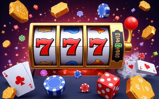 Image representing diverse casino-style games and entertainment