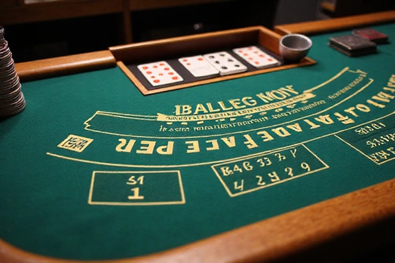 Elegant casino gaming environment