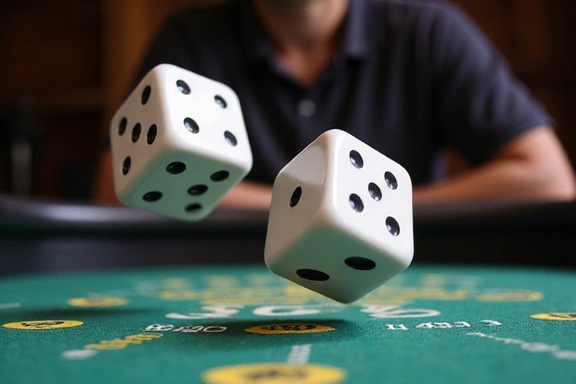 Elegant casino gaming environment